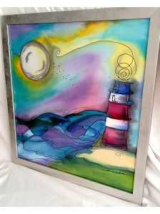 Cuadro Paseo al Faro