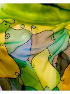 Foulard de Seda Gasa. Mosaico