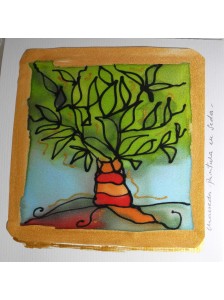 Tarjeta Seda 72. Árbol Vida