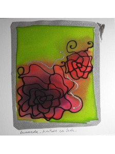 Tarjeta Seda 77. ROSAS...