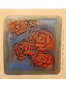 Tarjeta Seda 88. ROSAS EN...