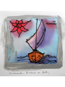 Tarjeta Seda 90. EL VELERO