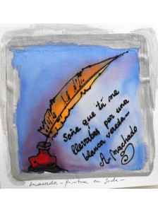 Tarjeta Seda 96. PLUMA DE...