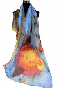 Foulard de Seda Gasa "Sol y... 2