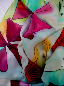 Foulard de Seda "Jardín...