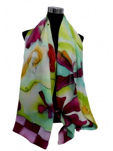 Foulard de Seda "Jardín... 2
