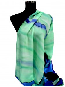 Foulard de Seda "Ondas... 2