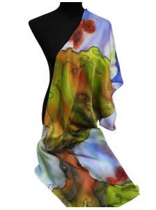 Foulard de Seda "Árbol del... 2
