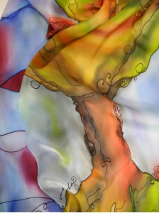 Foulard de Seda "Árbol del...