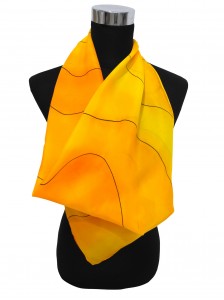 Pañuelo de Seda "Alegría" 2