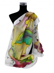 Foulard de Seda "Hojas de... 2