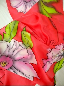 Foulard de Seda " Flores...