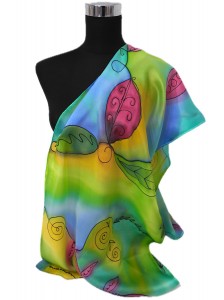 Foulard de Seda "Hermosura" 2