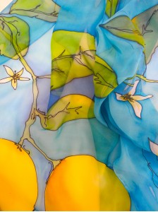 Foulard de Seda Gasa "...