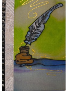 Libreta Pluma Azul