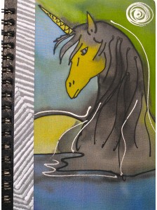 Libreta Unicornio Amarillo