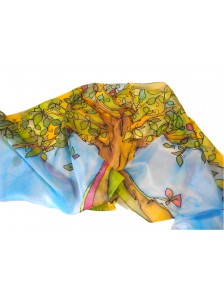 Foulard de Seda "Árbol de... 2