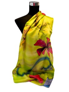Foulard de Seda "El Jardín" 2