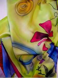 Foulard de Seda "El Jardín"