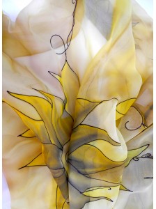 Foulard de Seda "Girasoles"