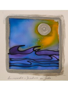 Tarjeta de Seda 149. Luna...
