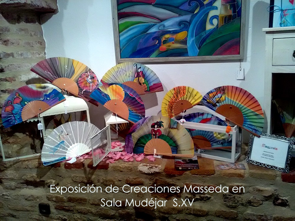 Exposición en Seda en La Sala Mudéjar de La Redondela